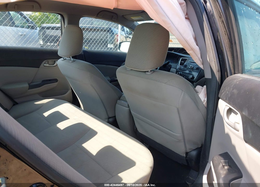 2013 HONDA CIVIC VIN: 19XFB2F51DE081459