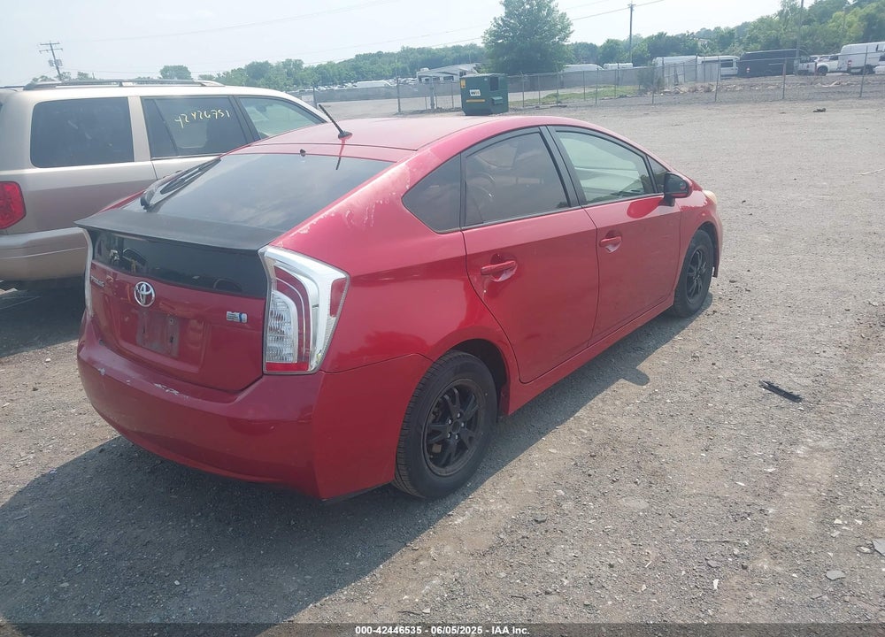 2012 TOYOTA PRIUS VIN: JTDKN3DU1C1503463