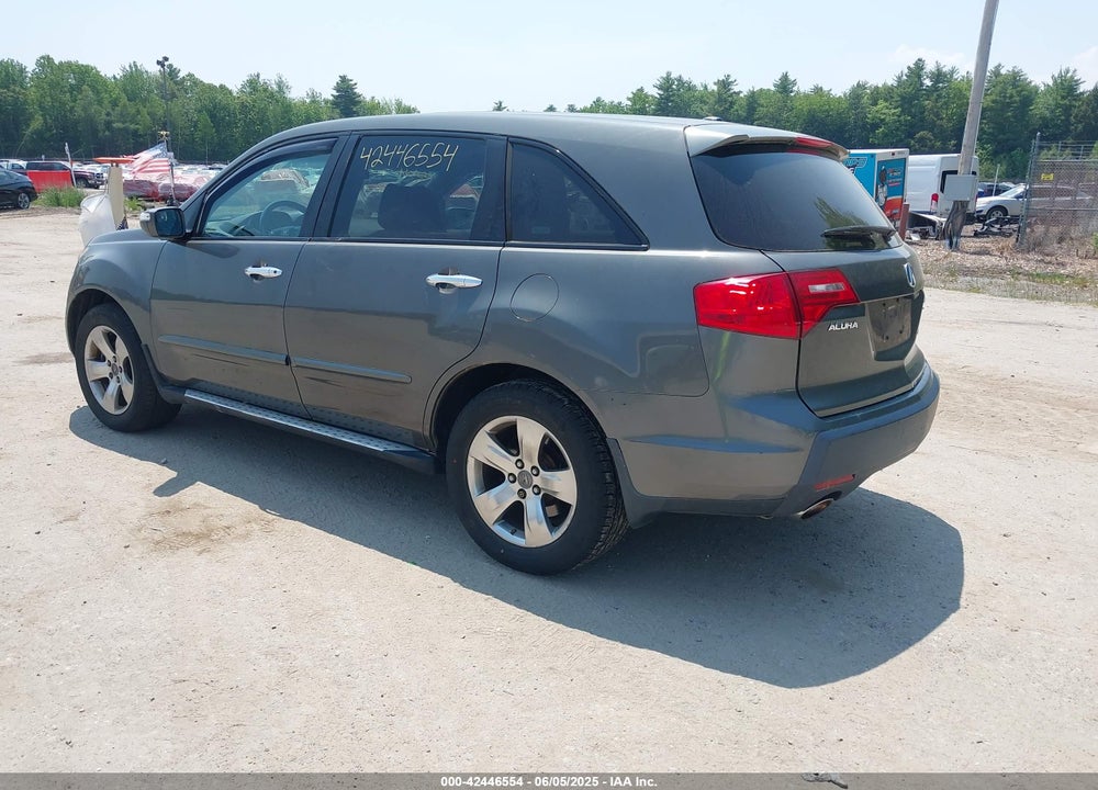2007 ACURA MDX VIN: 2HNYD28897H504964