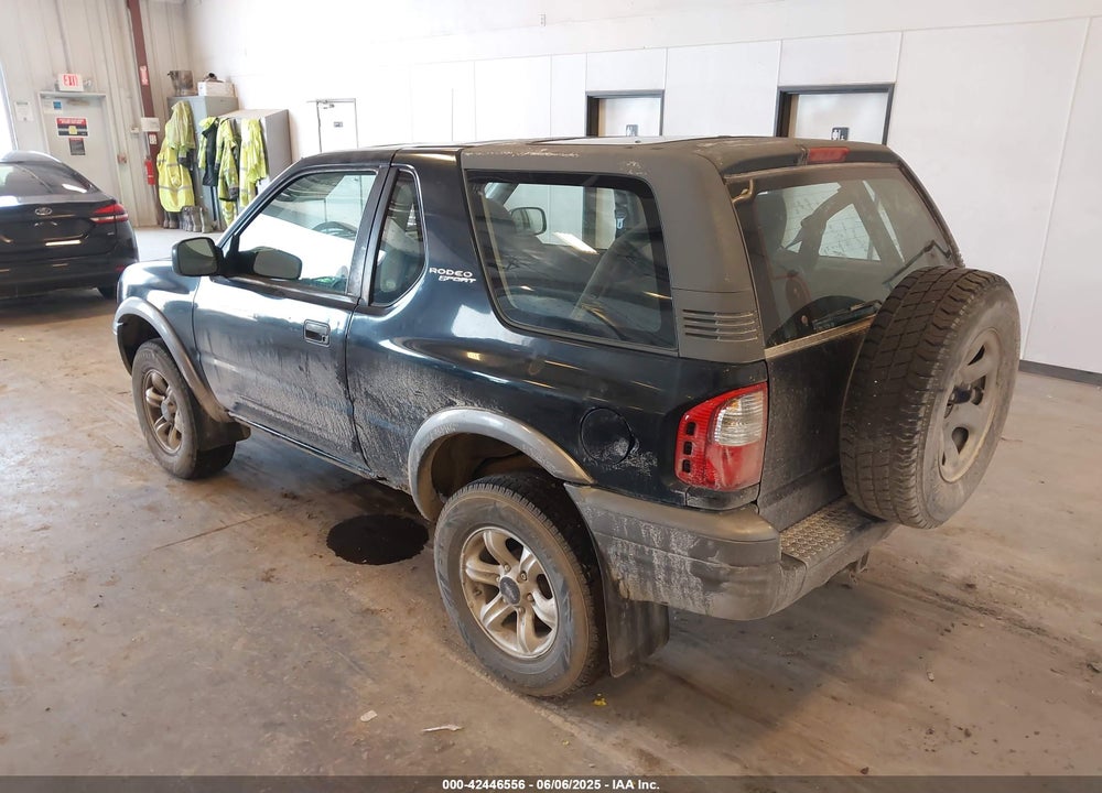 2002 ISUZU RODEO SPORT VIN: 4S2CM57W124335034