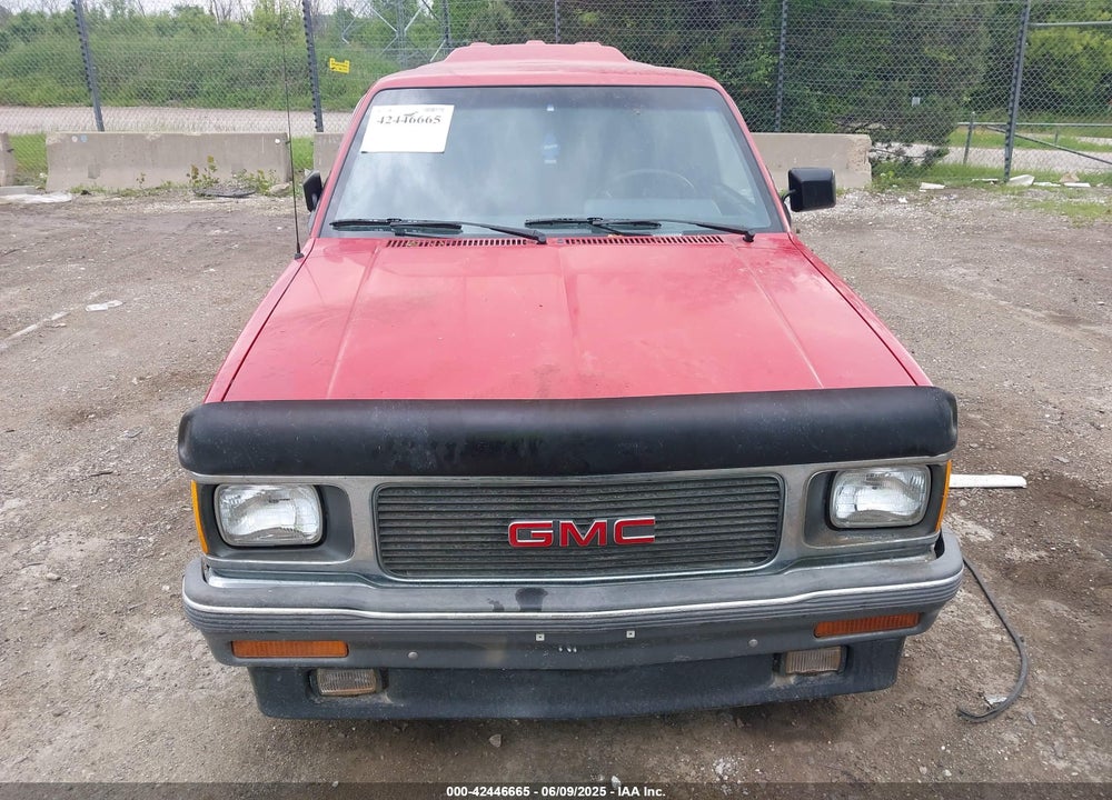1991 GMC SONOMA VIN: 1GTCS19Z9M2543534