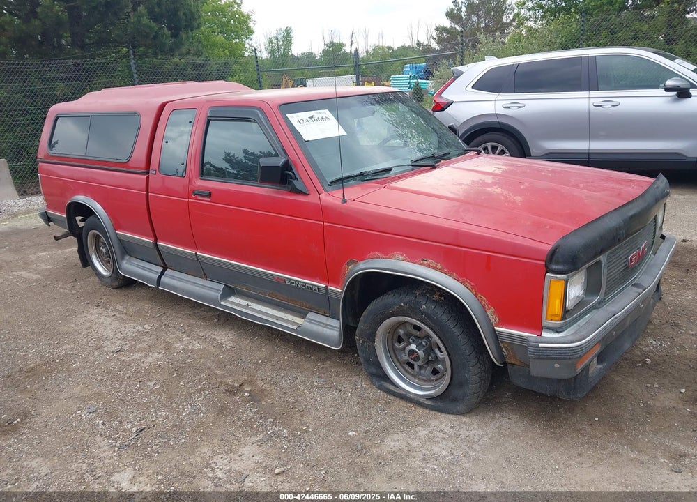 1991 GMC SONOMA VIN: 1GTCS19Z9M2543534