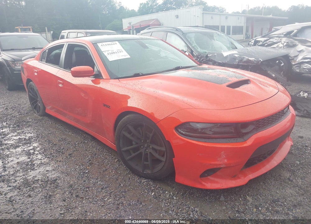 2020 DODGE CHARGER SCAT PACK RWD VIN: 2C3CDXGJ8LH162326