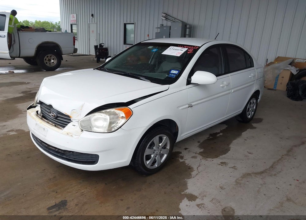 2009 HYUNDAI ACCENT GLS VIN: KMHCN46C49U326246