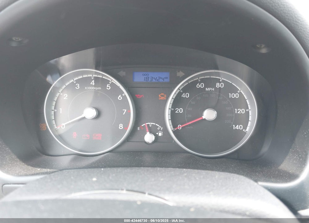 2010 HYUNDAI ACCENT VIN: KMHCM3AC8AU182130
