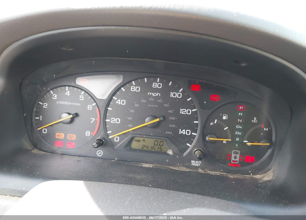 2002 HONDA ACCORD 3.0 EX VIN: 1HGCG16562A084499