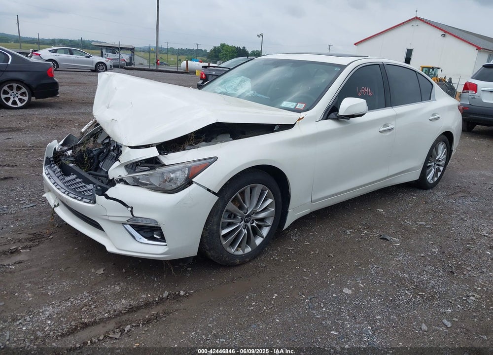 2021 INFINITI Q50 LUXE AWD VIN: JN1EV7BR3MM751283