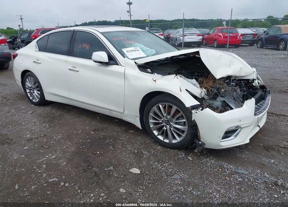 2021 INFINITI Q50 LUXE AWD VIN: JN1EV7BR3MM751283