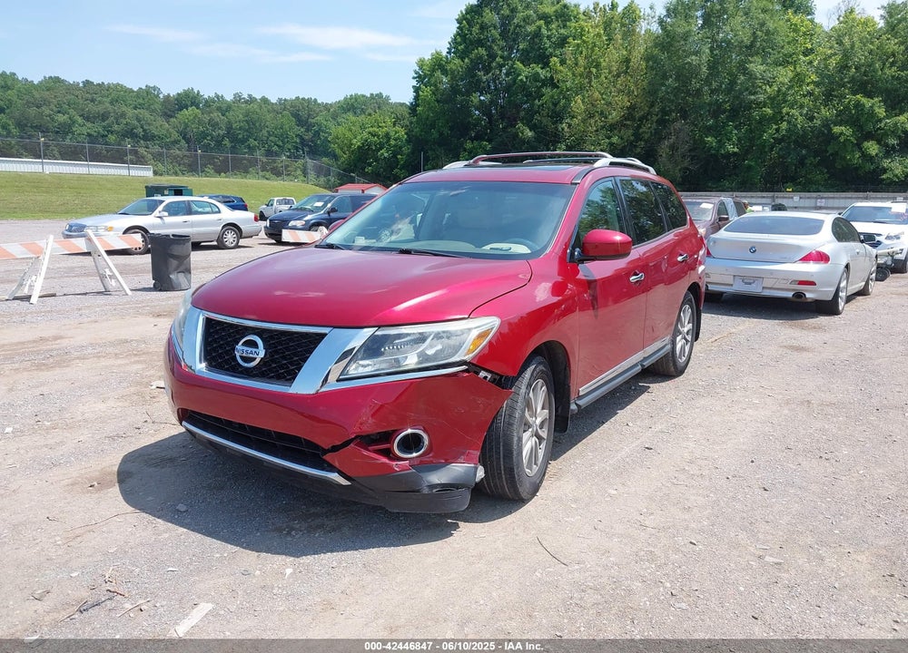 2014 NISSAN PATHFINDER SL VIN: 5N1AR2MM9EC728517