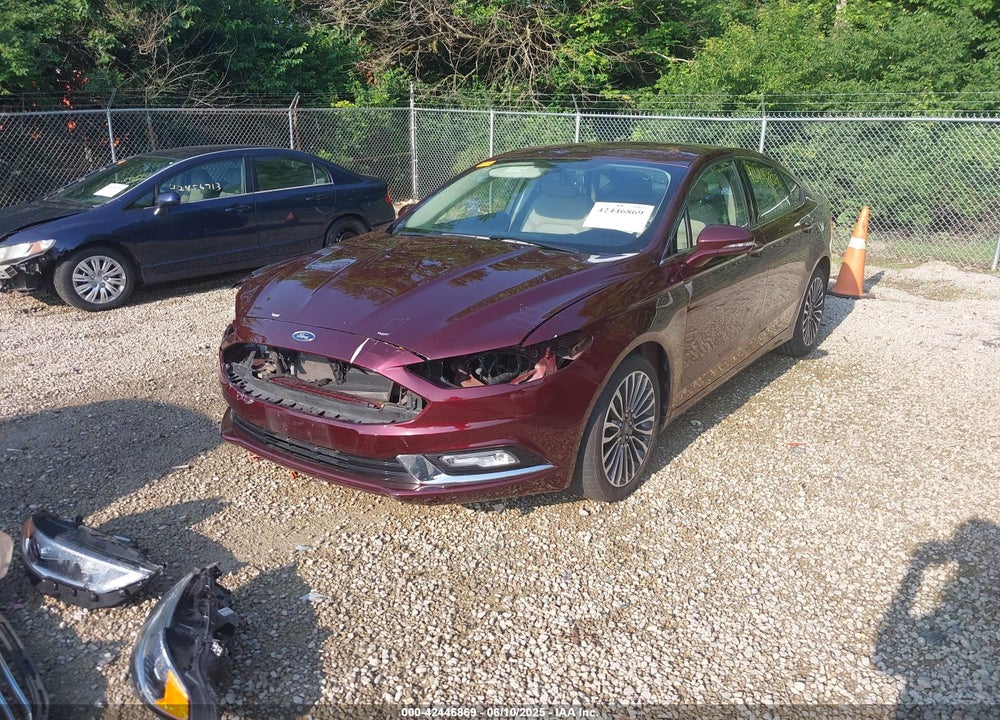 2017 FORD FUSION VIN: 3FA6P0HD2HR205706