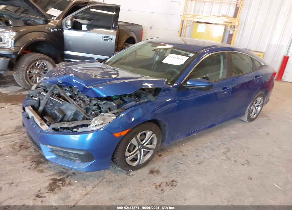2016 HONDA CIVIC LX VIN: 19XFC2F50GE010870