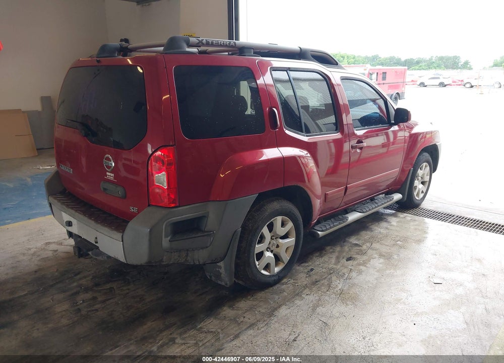 2009 NISSAN XTERRA SE VIN: 5N1AN08U39C510718