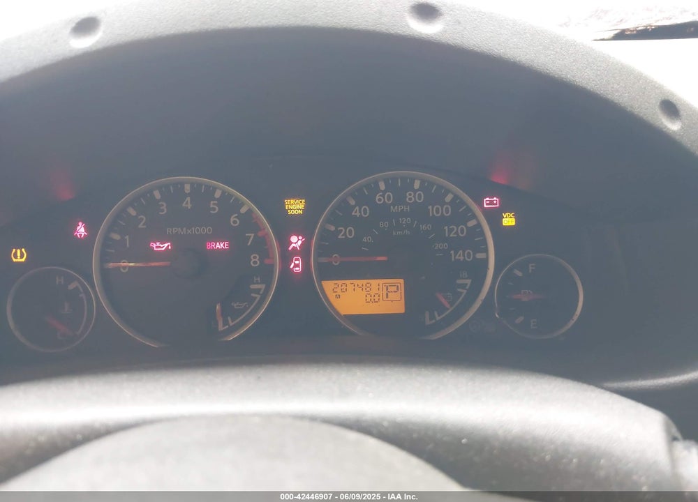2009 NISSAN XTERRA SE VIN: 5N1AN08U39C510718
