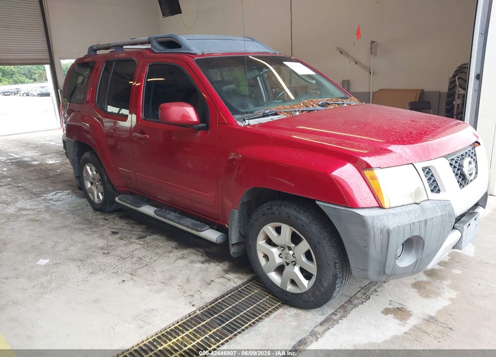 2009 NISSAN XTERRA SE VIN: 5N1AN08U39C510718