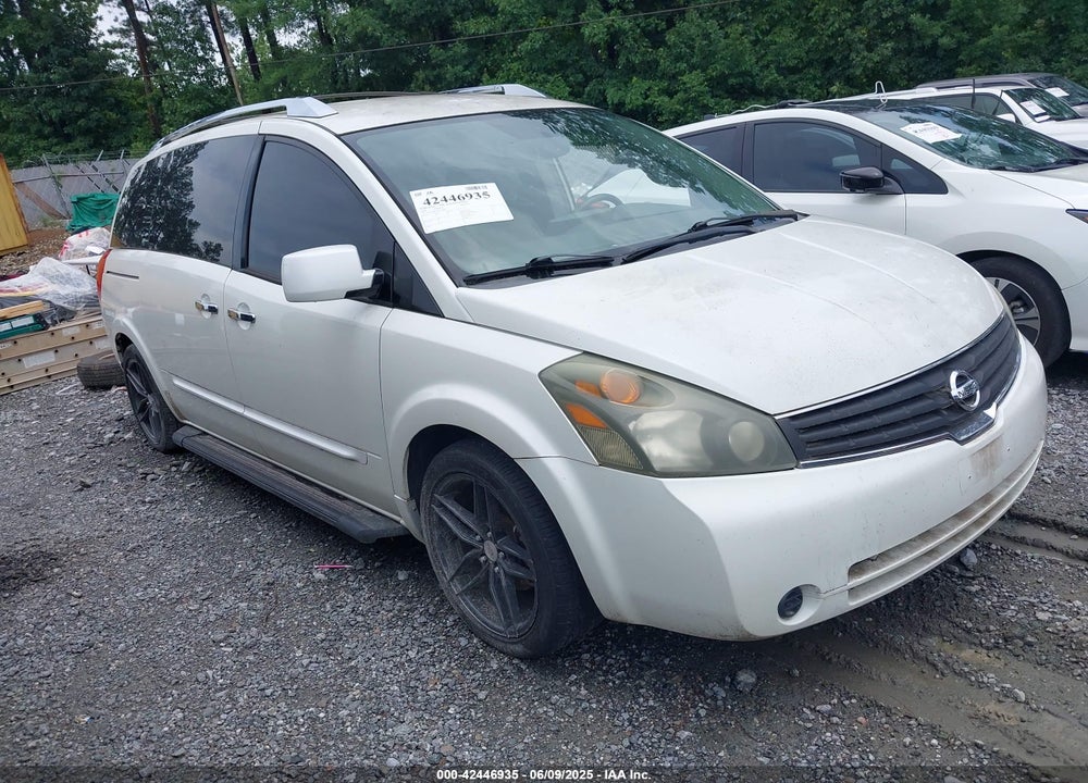 2008 NISSAN QUEST SL VIN: 5N1BV28U38N112895
