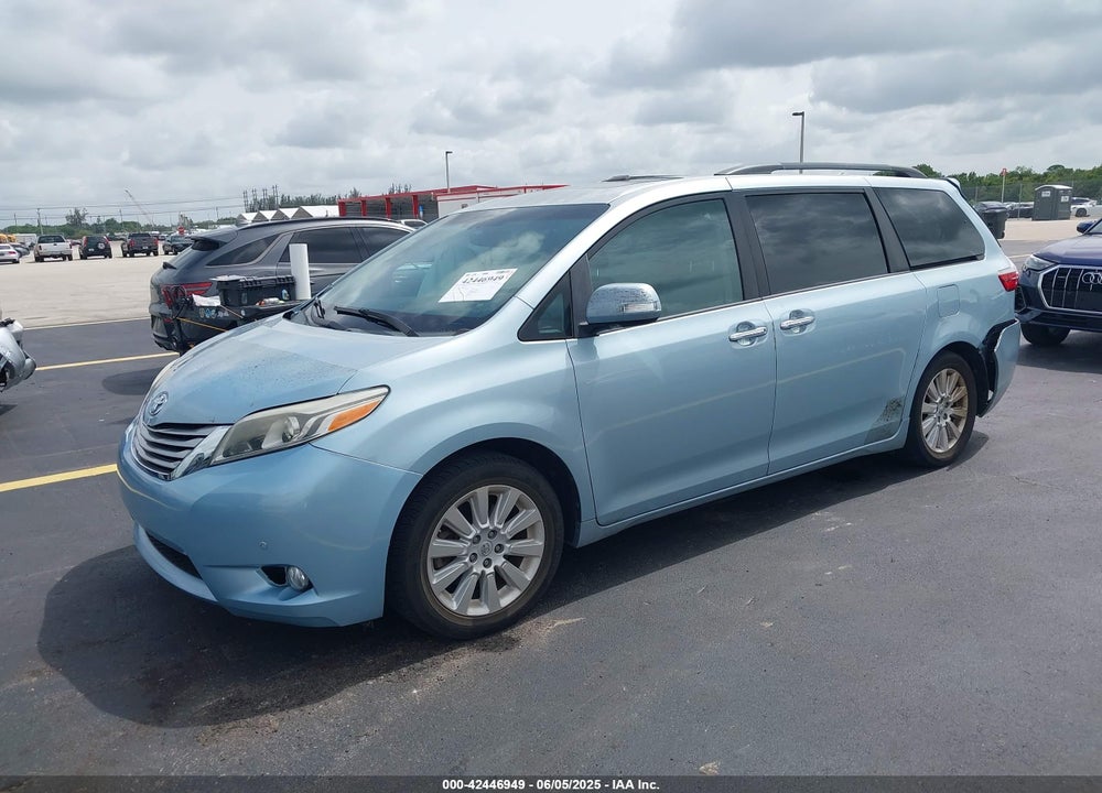 2015 TOYOTA SIENNA LIMITED PREMIUM 7 PASSENGER VIN: 5TDDK3DC0FS127743