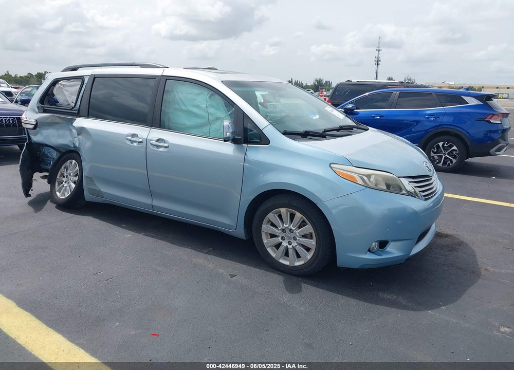 2015 TOYOTA SIENNA LIMITED PREMIUM 7 PASSENGER VIN: 5TDDK3DC0FS127743
