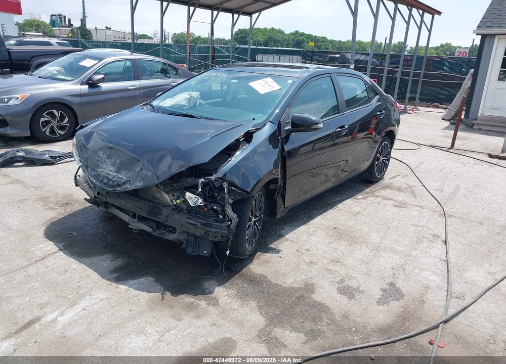2015 TOYOTA COROLLA VIN: 2T1BURHE1FC237161