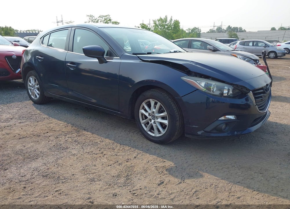 2015 MAZDA 3 I GRAND TOURING VIN: JM1BM1M74F1241864