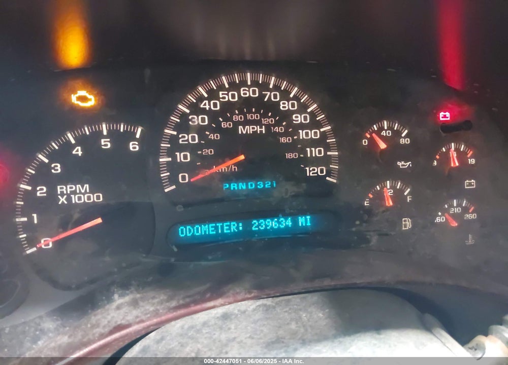 2003 CHEVROLET SUBURBAN 1500 LS VIN: 1GNFK16Z43J161876