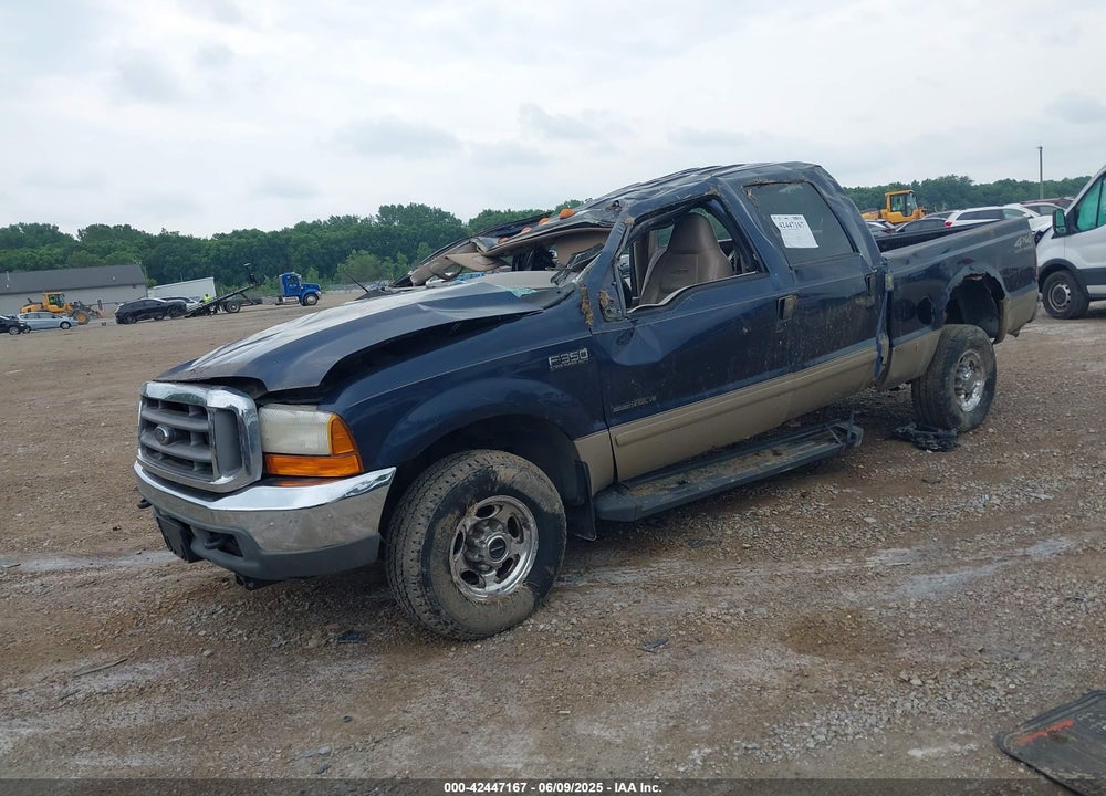 2001 FORD F-350 LARIAT/XL/XLT VIN: 1FTSW31F01EA89231