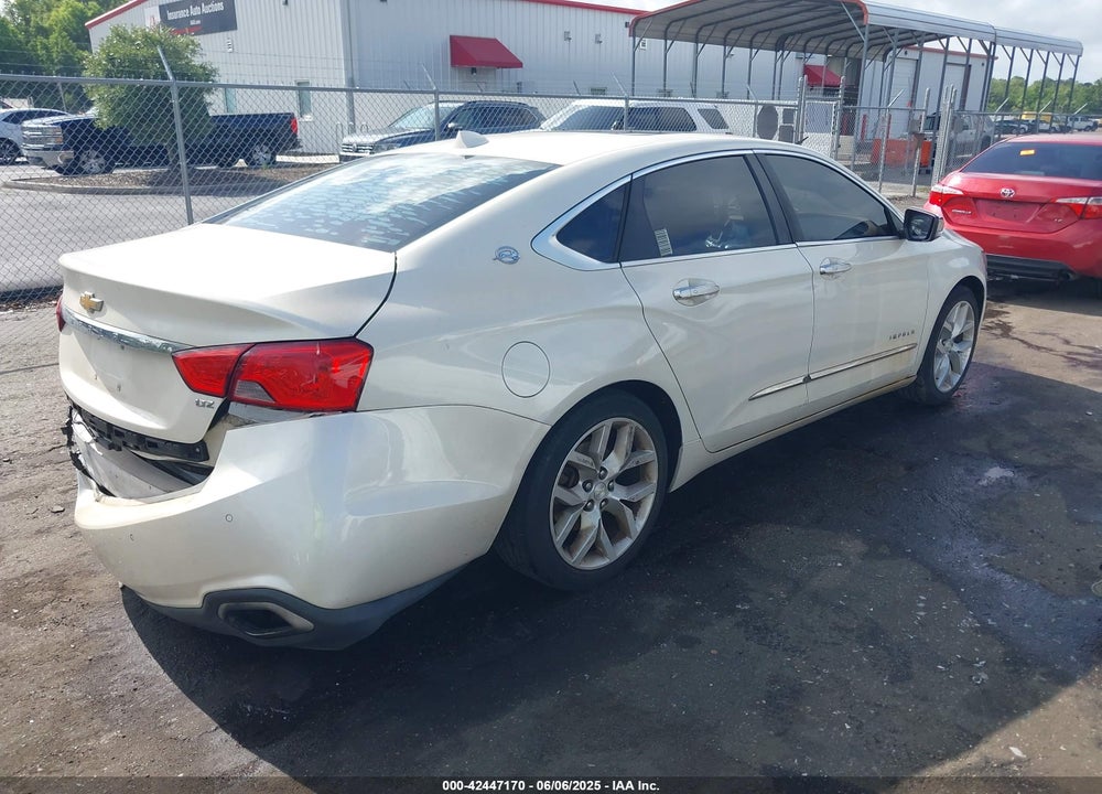 2014 CHEVROLET IMPALA 2LZ VIN: 2G1155S37E9168489