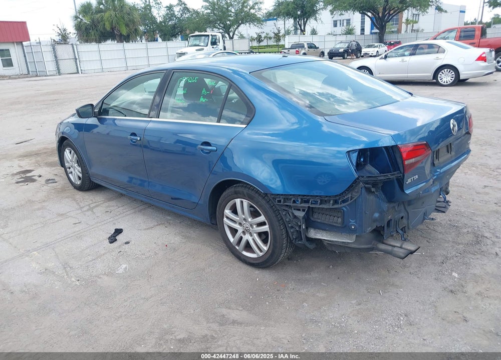 2017 VOLKSWAGEN JETTA 1.4T S VIN: 3VW2B7AJ3HM288282