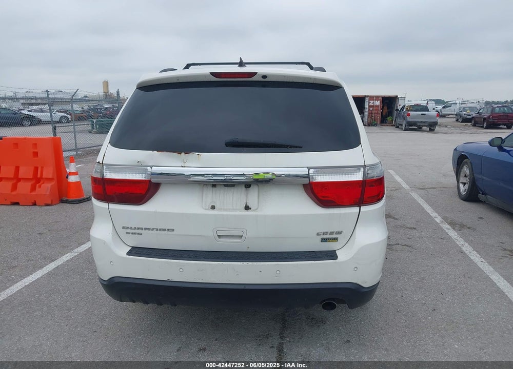 2012 DODGE DURANGO CREW VIN: 1C4RDJDG5CC107573