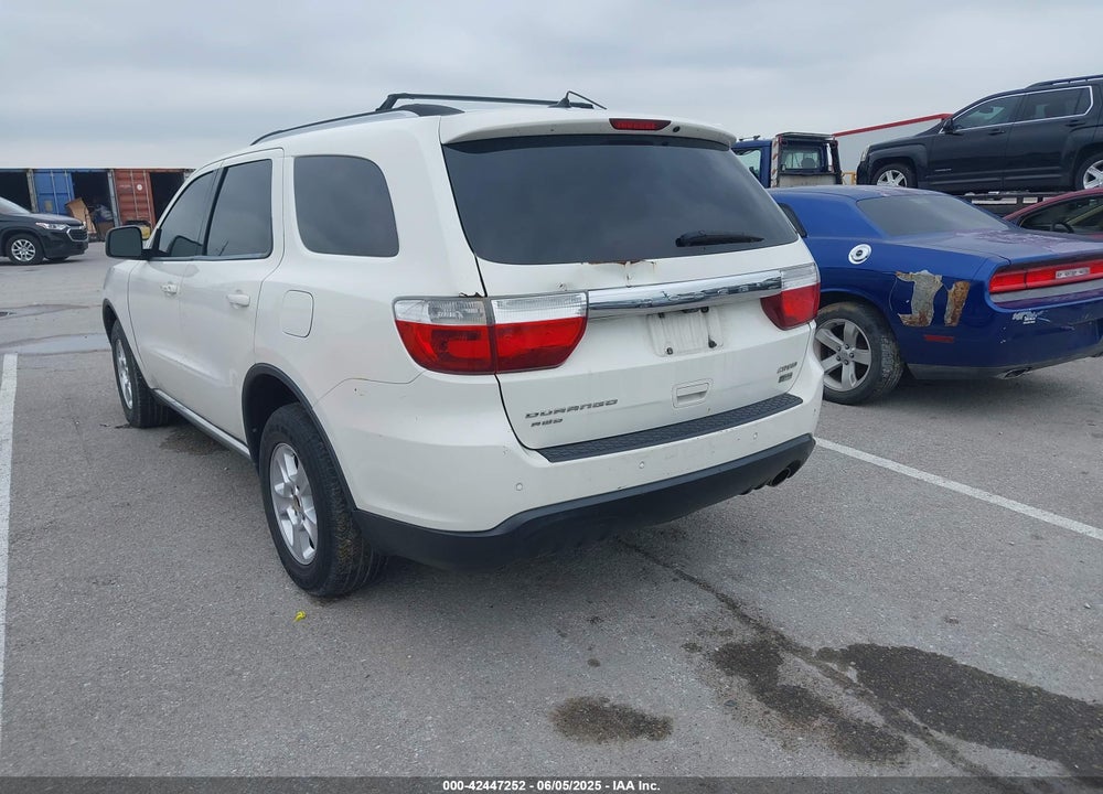 2012 DODGE DURANGO CREW VIN: 1C4RDJDG5CC107573