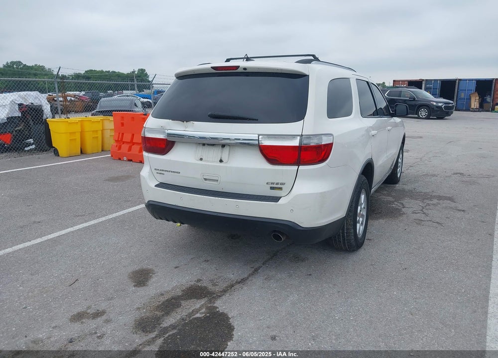 2012 DODGE DURANGO CREW VIN: 1C4RDJDG5CC107573