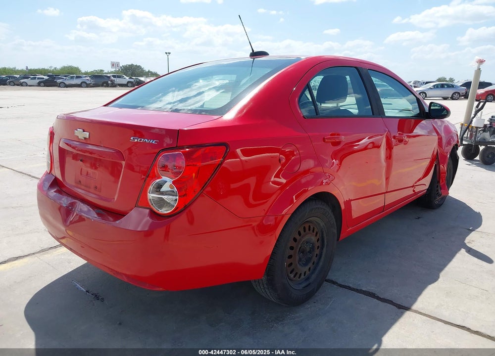 2016 CHEVROLET SONIC LS AUTO VIN: 1G1JA5SH9G4124457