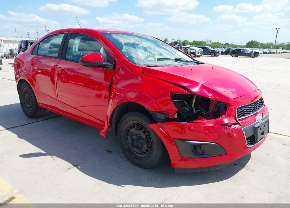 2016 CHEVROLET SONIC LS AUTO VIN: 1G1JA5SH9G4124457