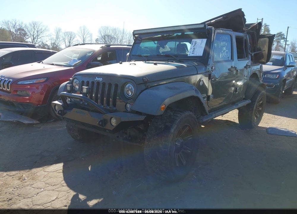 2016 JEEP WRANGLER UNLIMITED VIN: 1C4BJWDG6GL116747