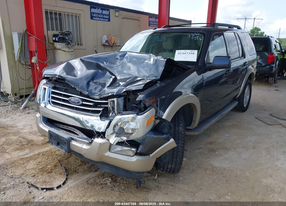 2010 FORD EXPLORER EDDIE BAUER VIN: 1FMEU7EEXAUA73602