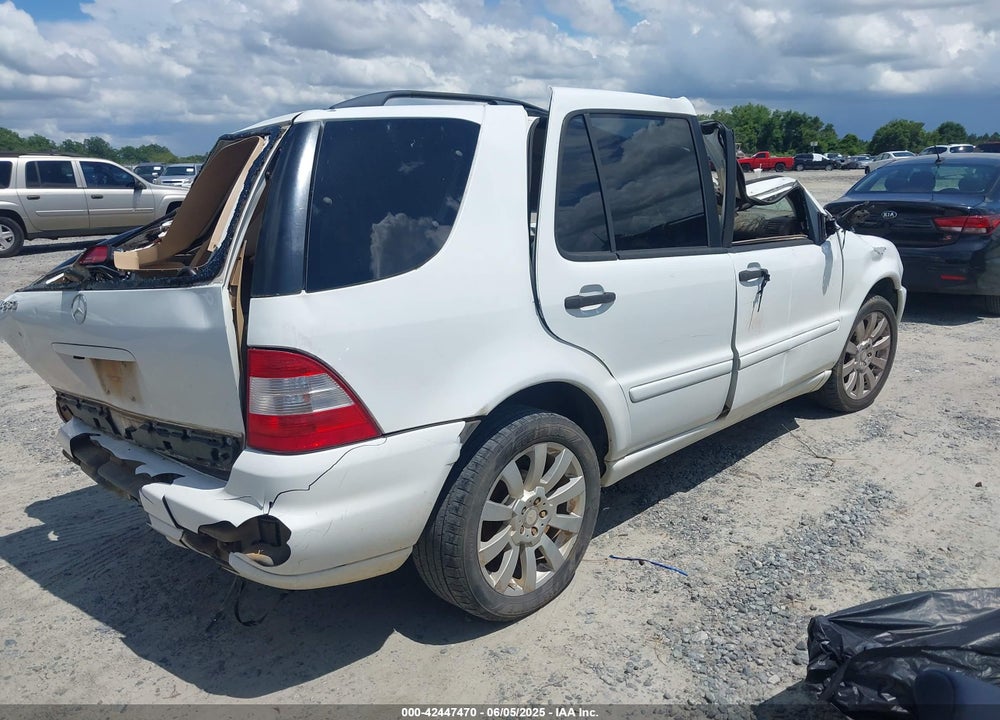 2004 MERCEDES-BENZ ML 350 4MATIC VIN: 4JGAB57E14A504713