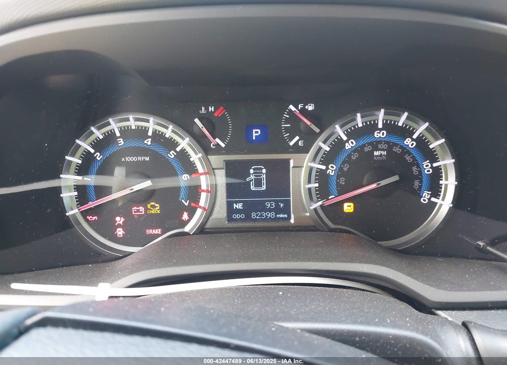 2018 TOYOTA 4RUNNER VIN: JTEZU5JRXJ5169111