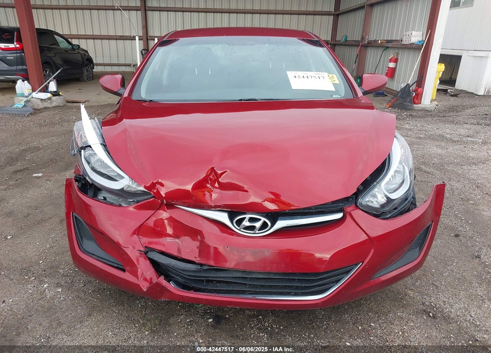 2016 HYUNDAI ELANTRA SE VIN: 5NPDH4AE8GH665785