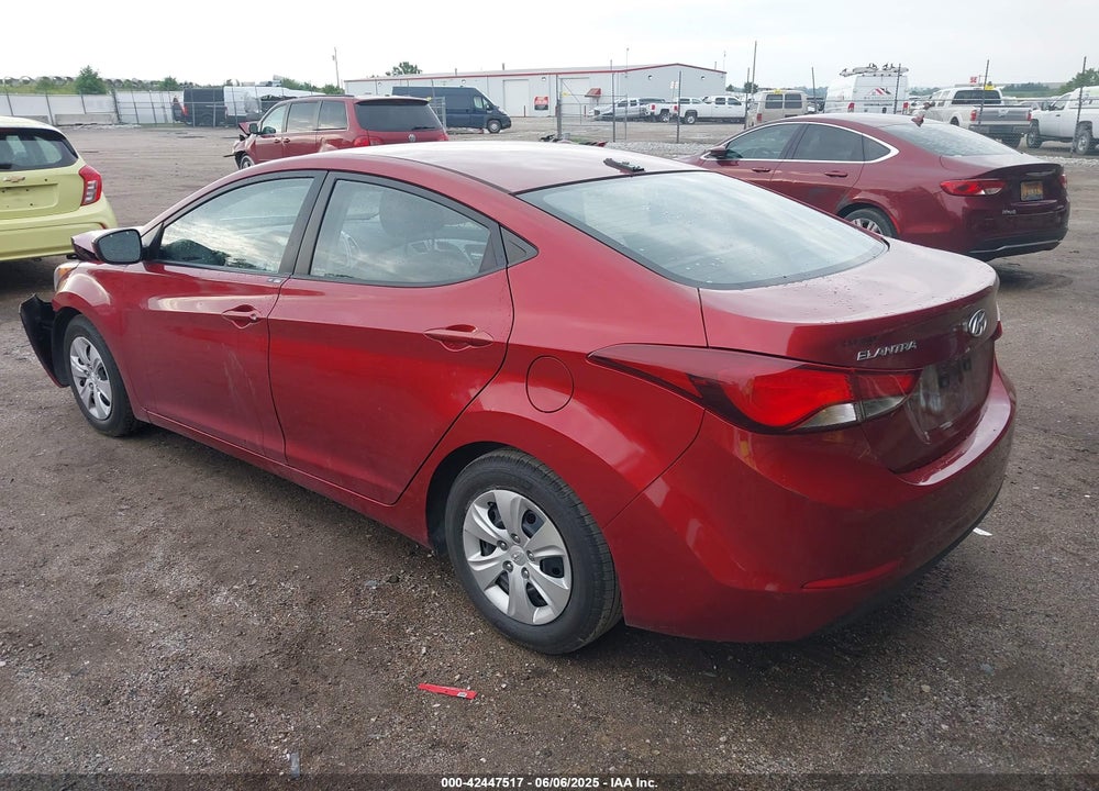 2016 HYUNDAI ELANTRA SE VIN: 5NPDH4AE8GH665785