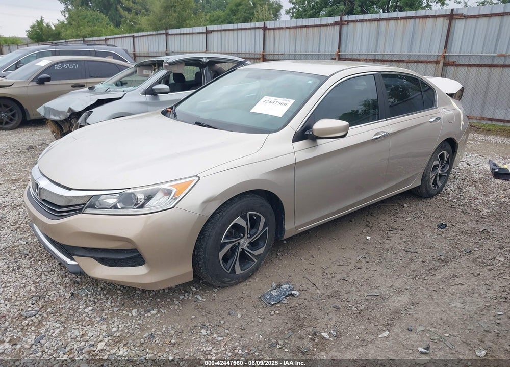 2017 HONDA ACCORD LX VIN: 1HGCR2F38HA087279