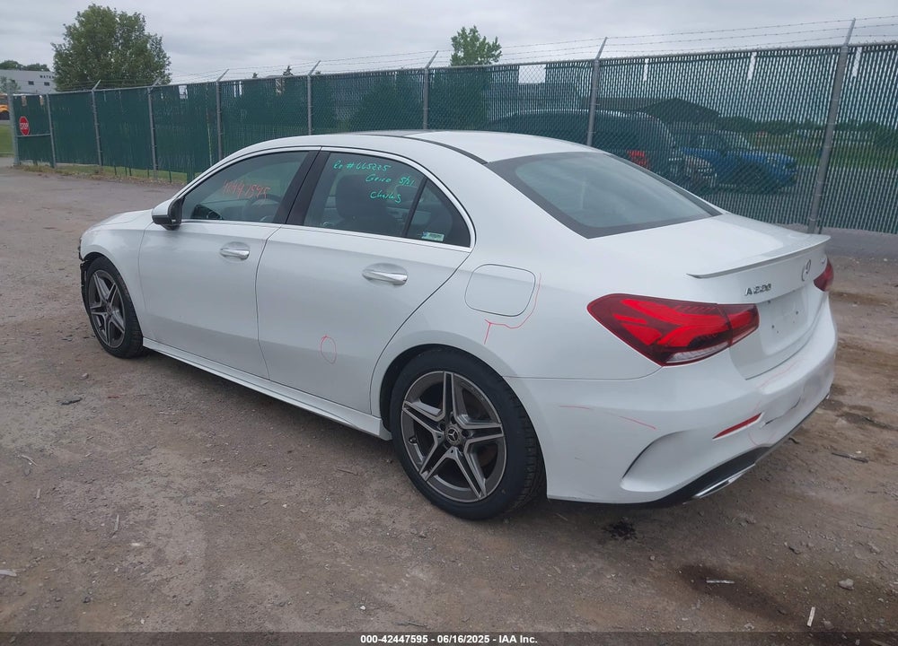 2020 MERCEDES-BENZ A 220 4MATIC VIN: WDD3G4FB0LW036562