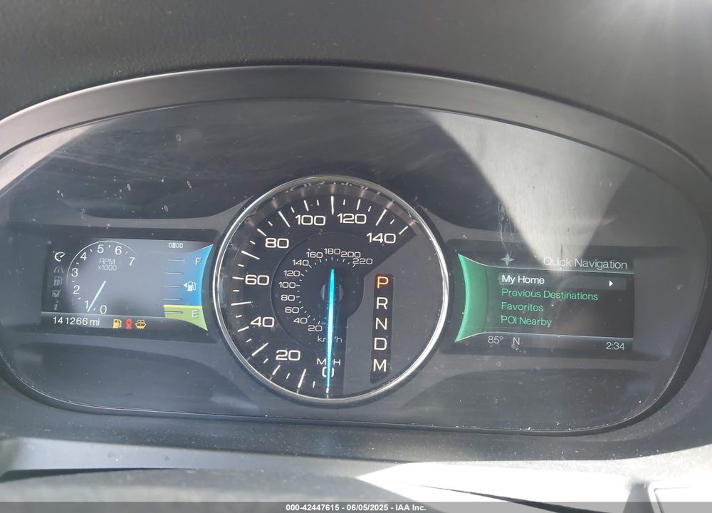 2011 FORD EDGE SPORT VIN: 2FMDK4AK4BBA27640