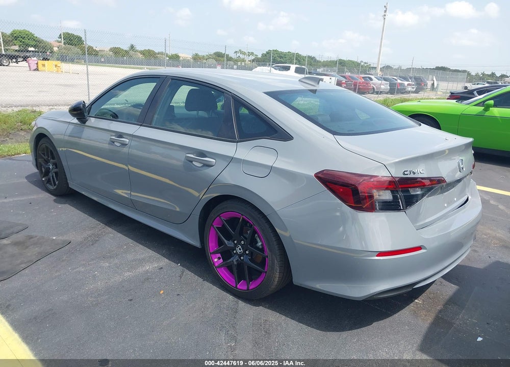 2025 HONDA CIVIC VIN: 2HGFE2F59SH542546