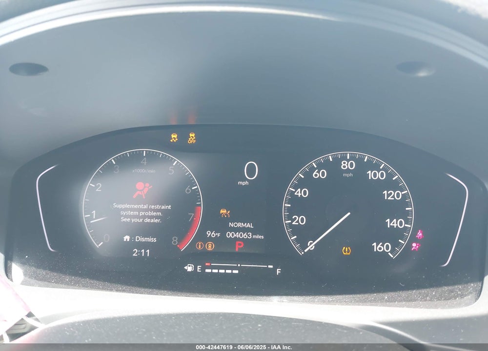 2025 HONDA CIVIC VIN: 2HGFE2F59SH542546