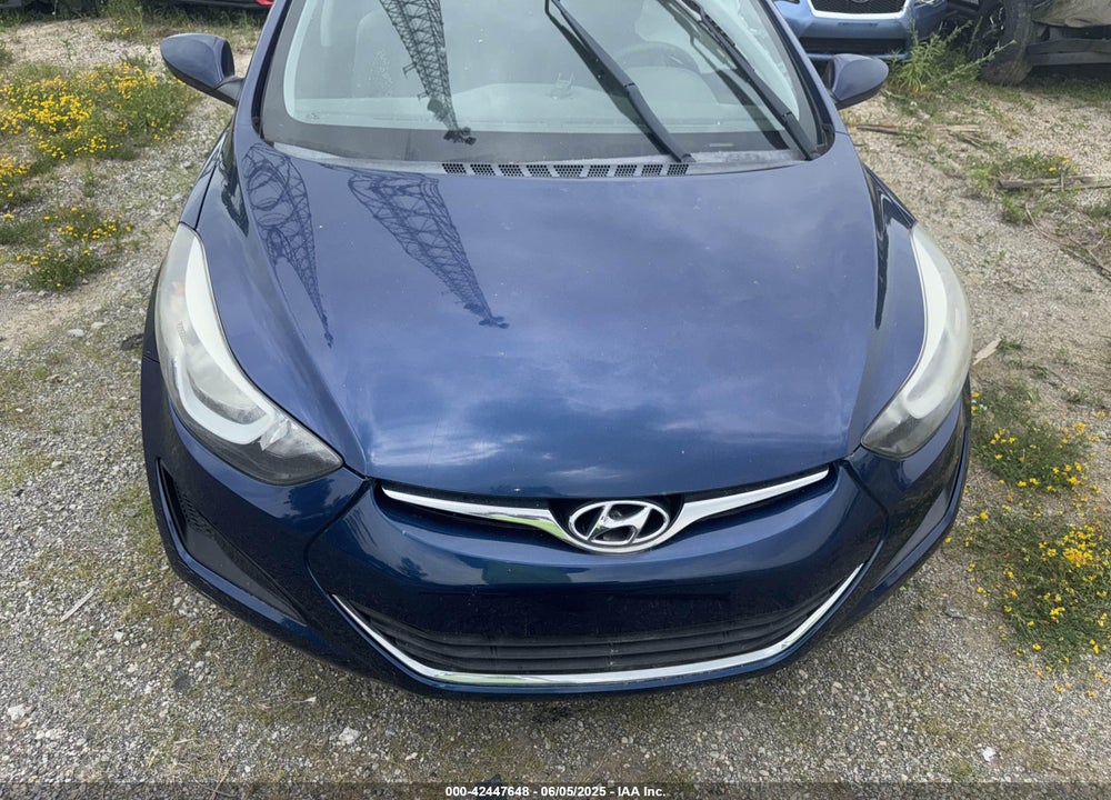 2015 HYUNDAI ELANTRA VIN: 5NPDH4AE5FH606126