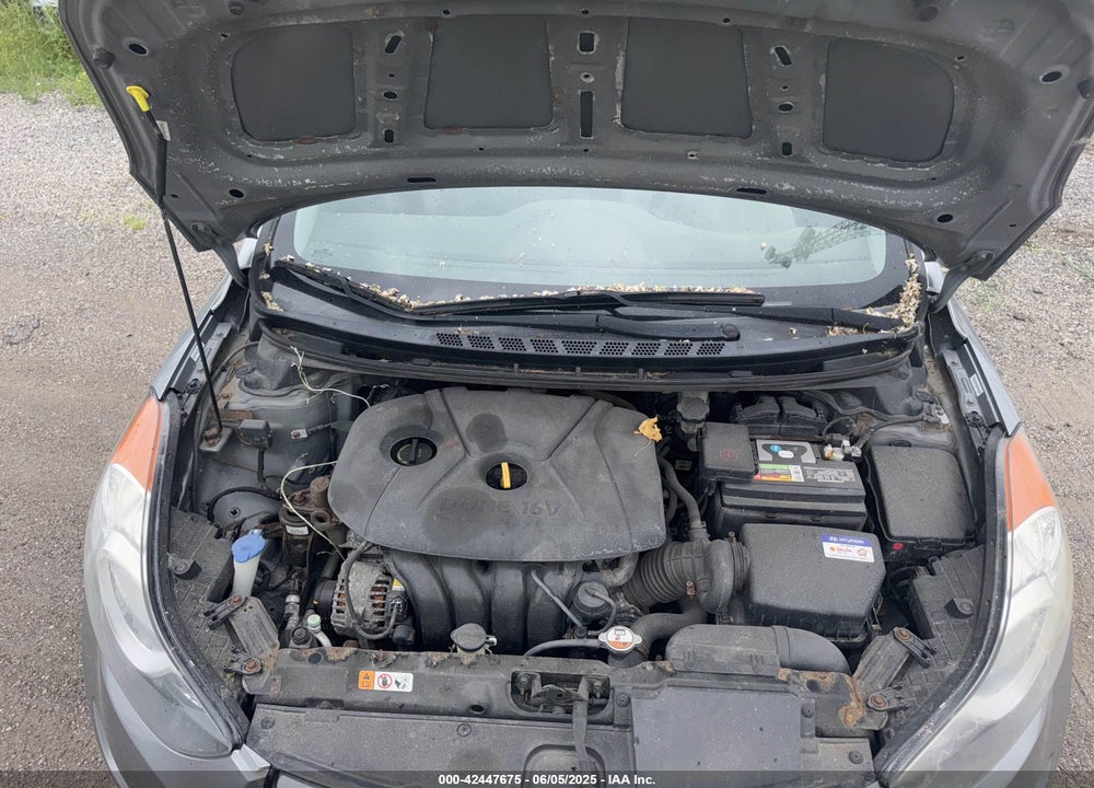 2013 HYUNDAI ELANTRA GLS VIN: KMHDH4AE2DU931783
