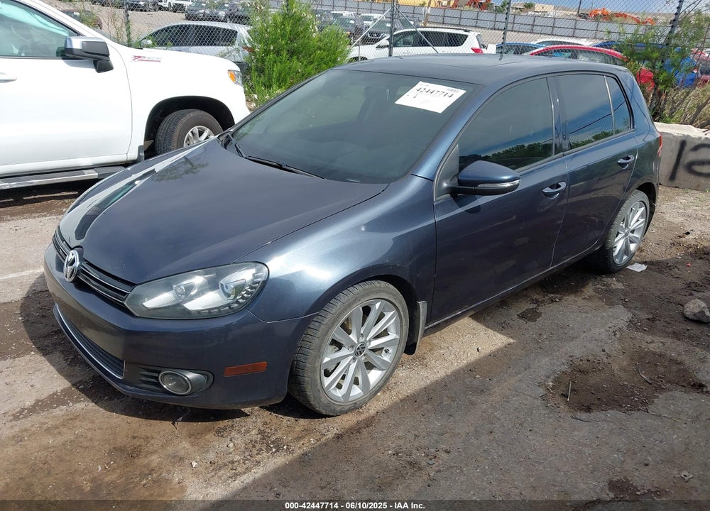 2012 VOLKSWAGEN GOLF VIN: WVWDM7AJ5CW133618