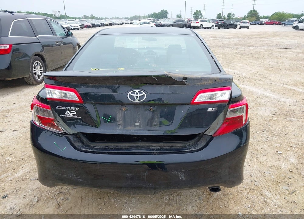 2014 TOYOTA CAMRY SE VIN: 4T1BF1FK7EU309742