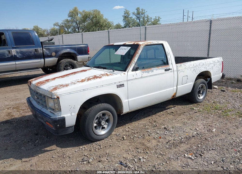 1989 CHEVROLET S TRUCK S10 VIN: 1GCBS14E6K2243348
