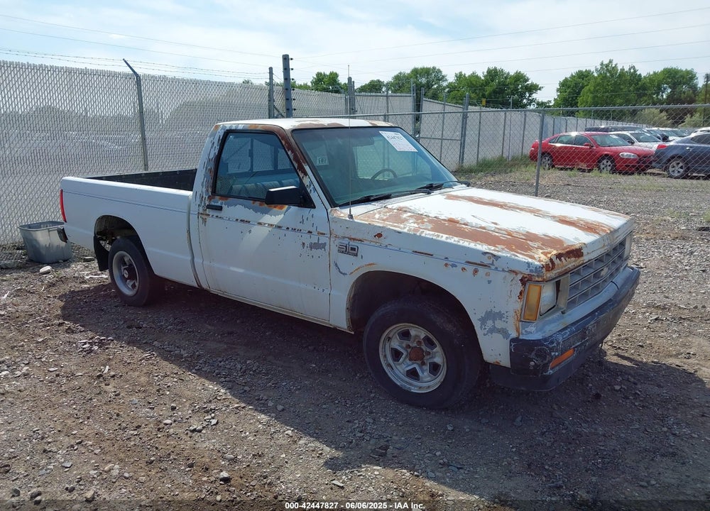 1989 CHEVROLET S TRUCK S10 VIN: 1GCBS14E6K2243348