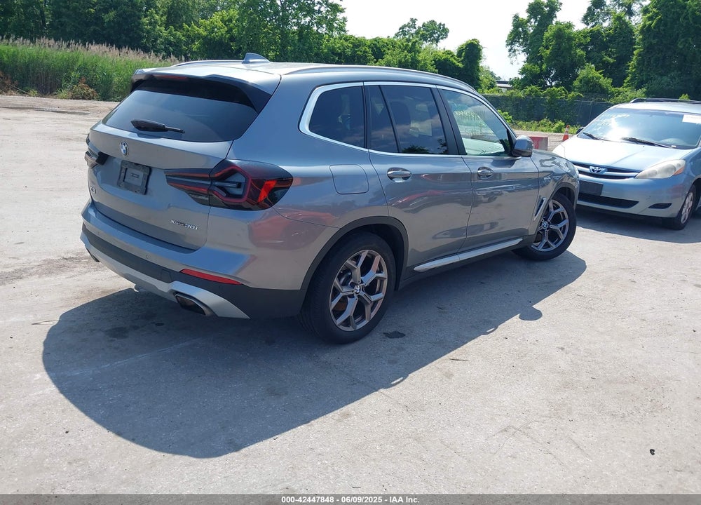 2024 BMW X3 XDRIVE30I VIN: 5UX53DP00R9V75278